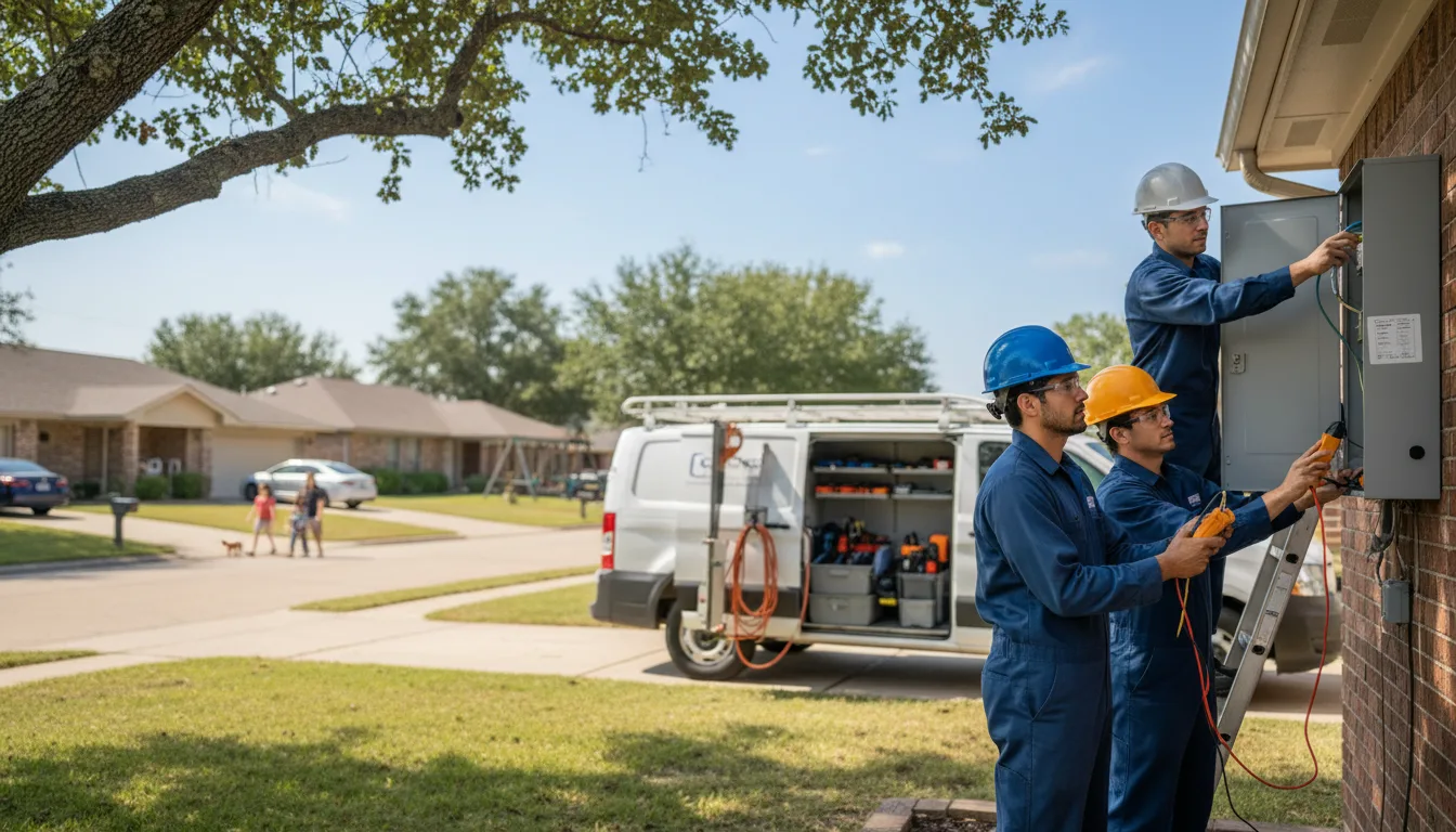 Certified electrician providing emergency electrical services in Arbyrd, MO